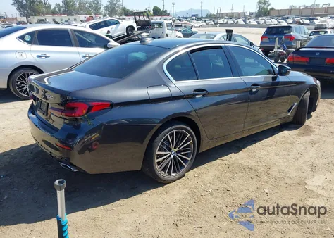 2023 BMW 530 I из США, поврежденный, VIN WBA53BH07PCN18724